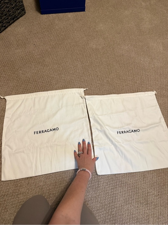Salvatore Ferragamo Accessories - New! Ferragamo Drawstring Dust Bags - White (Set of 2)